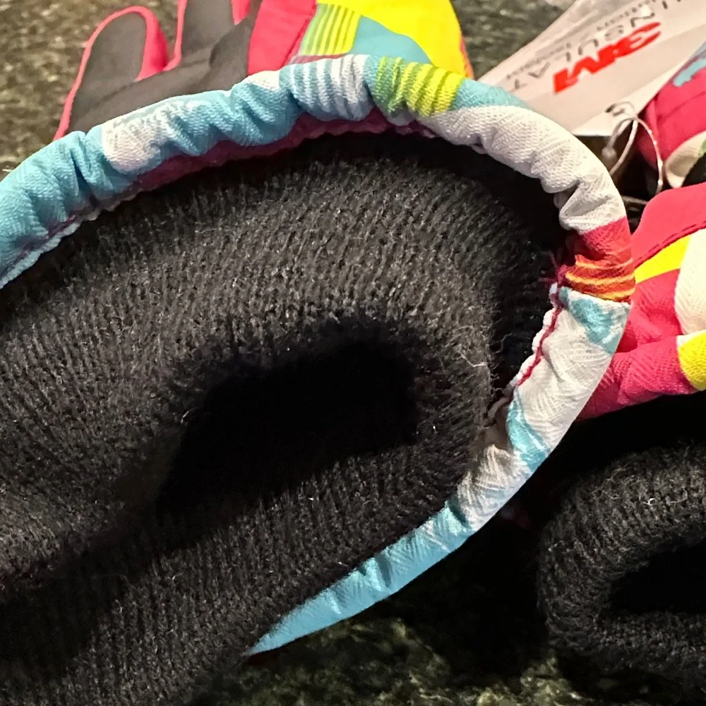 Kids Thinsulate 3M Winter ski snow Gloves sz 7-8 ANQIER new NWT